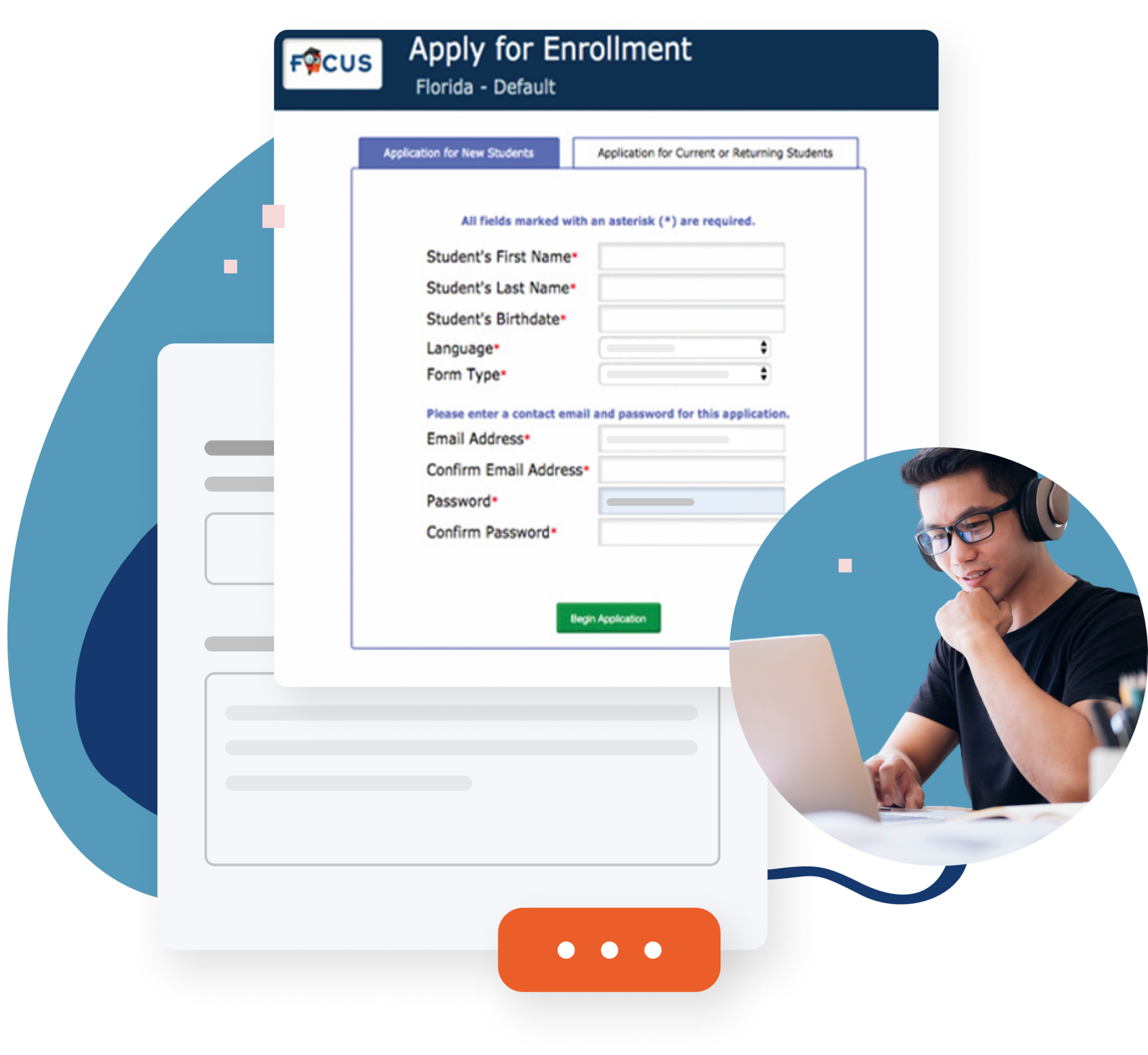 Online Enrollment Registration Focus School Software